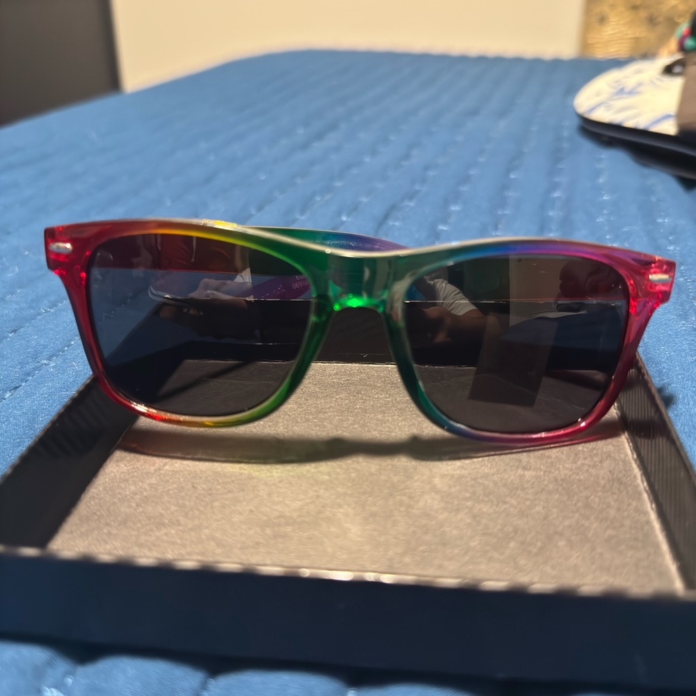 Pride Unisex Colorful Gradient Sunglasses